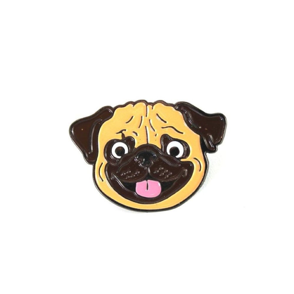 Enamel Pin Custom Lapel The Pug Pin Pet-  dog Pin